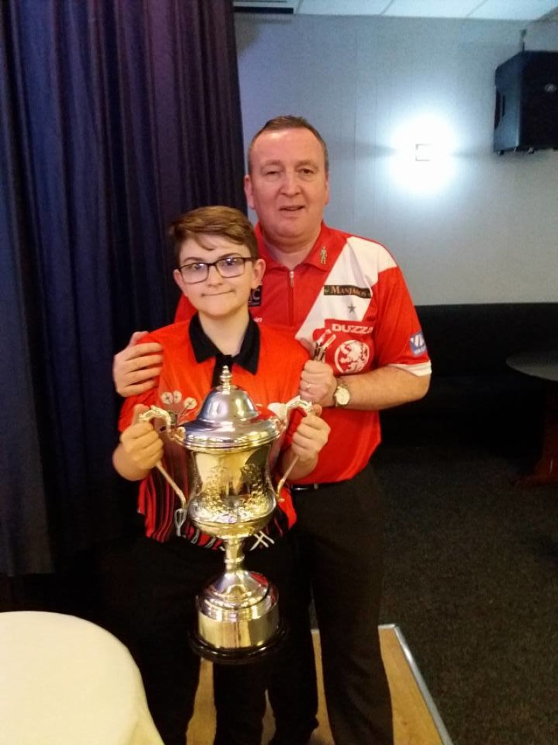 Other image for Charlie’s target is to be star of the oche